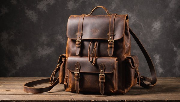 Sac à dos vintage en cuir : élégance intemporelle et qualité